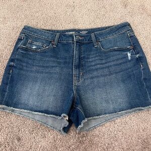 Old Navy Dark Blue Jean Shorts